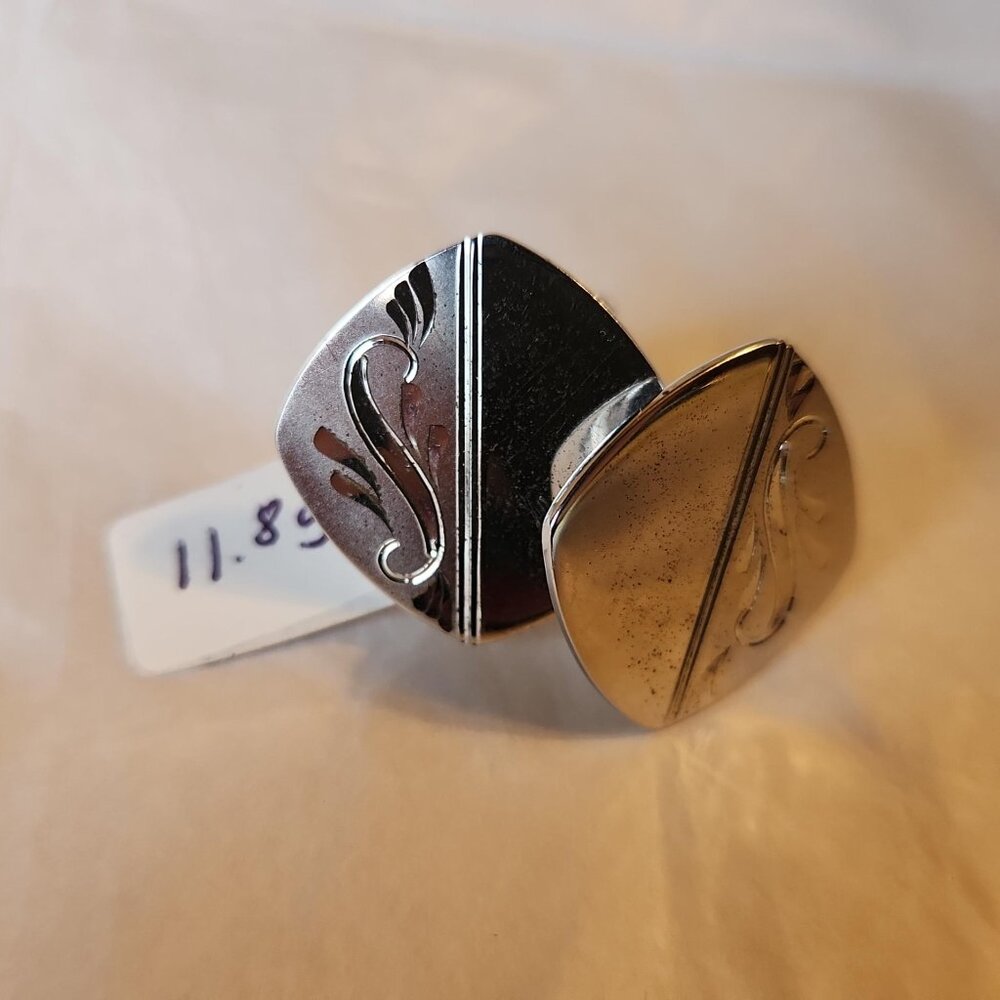 Sterling Silver Men's Cufflink.